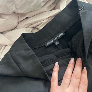 Naked Wardrobe flowy black pants